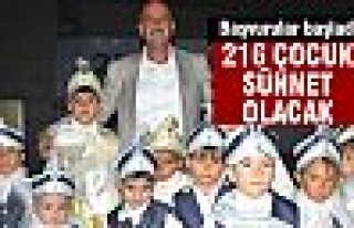 Gölbaşı Belediyesi 216 Çocuğu Sünnet Ettirecek