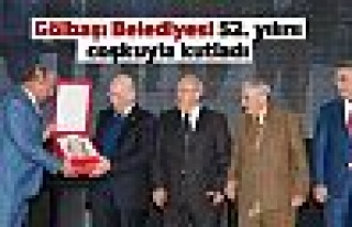 Gölbaşı Belediyesi 52. yaşını kutladı