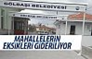 Gölbaşı Belediyesi eksikleri gideriyor