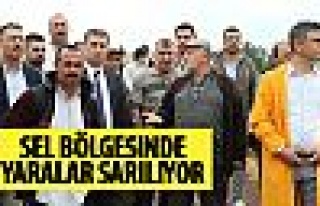 Gölbaşı Belediyesi yaraları sarıyor