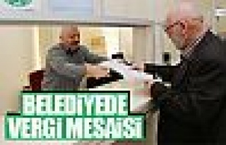Gölbaşı Belediyesi'nde yoğun vergi mesaisi!