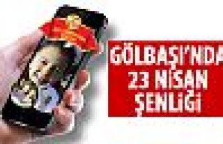 Gölbaşı Belediyesi'nden 23 Nisan şenliği