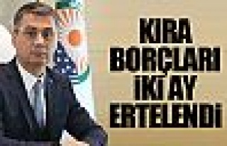 Gölbaşı Belediyesi'nden Kira Borçlarına Erteleme