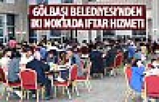 Gölbaşı Belediyesi'nden toplu iftar