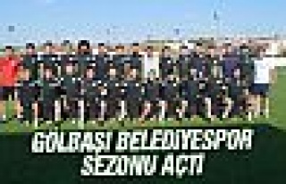 Gölbaşı Belediyespor sezonu açtı