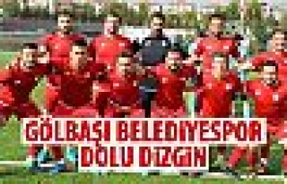 Gölbaşı Belediyespor'dan bir galibiyet daha