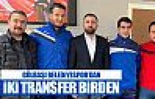 Gölbaşı Belediyespor'dan iki transfer!