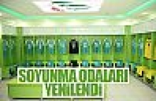 Gölbaşı Belediyespor'un soyunma odaları yenilendi!