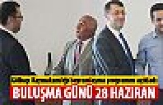 Gölbaşı Kaymakamlığı bayramlaşma programını...