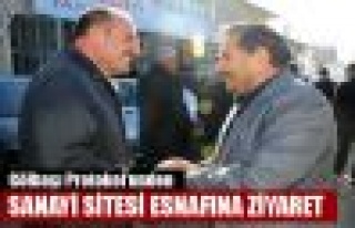 Gölbaşı Protokol'ünden Sanayi Esnafına Ziyaret