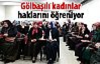 Gölbaşılı kadınlara seminer