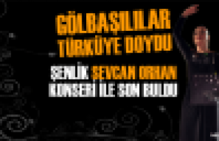 Gölbaşılılar türküye doydu