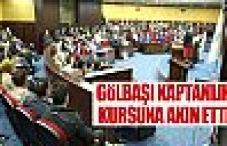 Gölbaşı'nda amatör denizcilik kursuna yoğun ilgi!