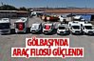 Gölbaşı'nda araç filosu güçlendi