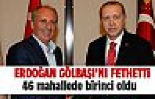 Gölbaşı'nda Erdoğan farkı