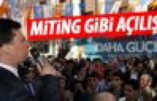 Gölbaşı'nda Miting Gibi Açılış