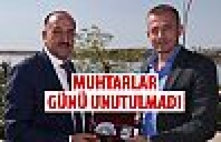 Gölbaşı'nda muhtarlar unutulmadı