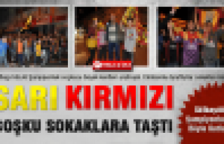 Gölbaşı'nda Sarı-Kırmızı coşku tavan yaptı