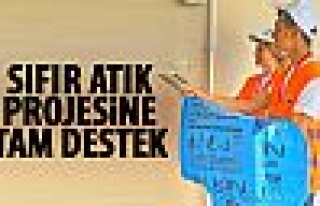 Gölbaşı'nda 'Sıfır atık' projesine destek