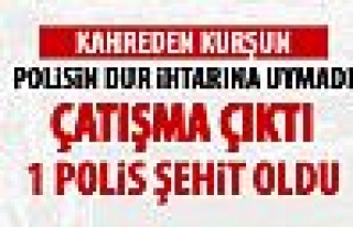 Gölbaşı'nda silahlı çatışma: 1 polis şehit