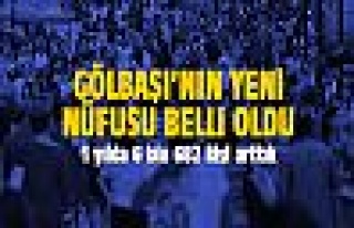 Gölbaşı'nın yeni nüfusu belli oldu