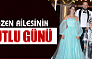   Gözen ailesinin mutlu günü