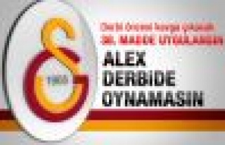 G.Saray: Alex'e ceza yok mu