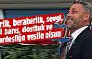 Hacı Karagöz'den kandil mesajı