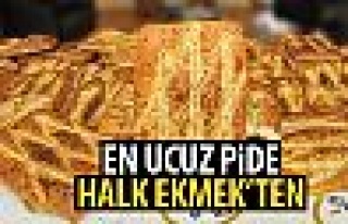 Halk Ekmek'ten ucuz pide