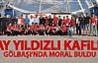 Halter Milli Takım kafilesine moral yemeği