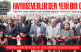 Hayırseverler'den yeni Bir Okul