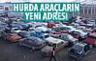 Hurda araçların yeni adresi