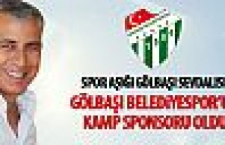 Hürriyet Ergezer Gölbaşı Belediyespor'a kamp sponsoru...