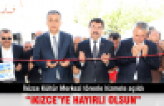 İkizce Kültür Merkezi açıldı