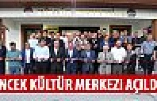 İncek Kültür Merkezi açıldı