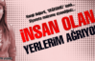 İnsan olan yerlerim ağrıyor....