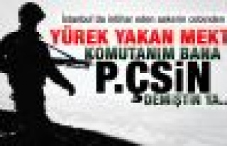 İntihar eden asker Levent Bal'dan ağlatan mektup