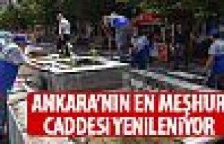 İzmir Caddesi yenileniyor