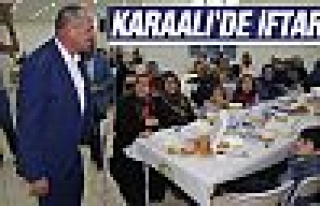 Karaali Mahallesi'nde iftar