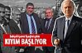 Kıyım başlıyor