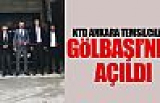 KTD Ankara il temsilciliği Gölbaşı'nda açıldı