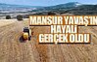 Mansur Yavaş'ın hayali gerçek oldu