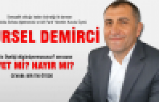 Meclis Üyeliği düşünüyormusunuz? sorusuna ne...