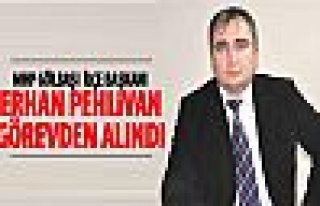 MHP Gölbaşı İlçe Başkanı Ersin Pehlivan görevden...