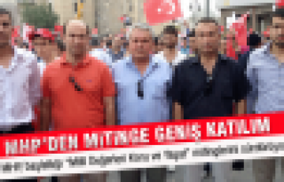 MHP Gölbaşı'ında, mitinge geniş katılım