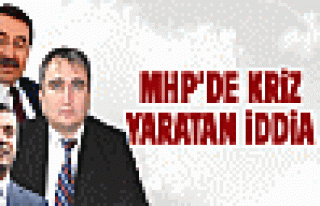 MHP'de kriz yaratan iddia