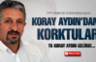 MHP'liler Koray Aydın'dan korktular