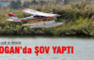 Model uçak ve tekneler Mogan'da şov yaptı