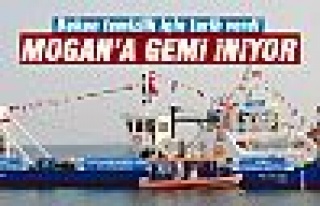 Mogan'a gemi iniyor