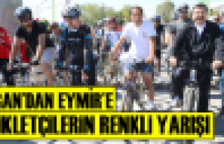 Mogan’dan Eymir’e bisikletçilerin renkli yarışı...